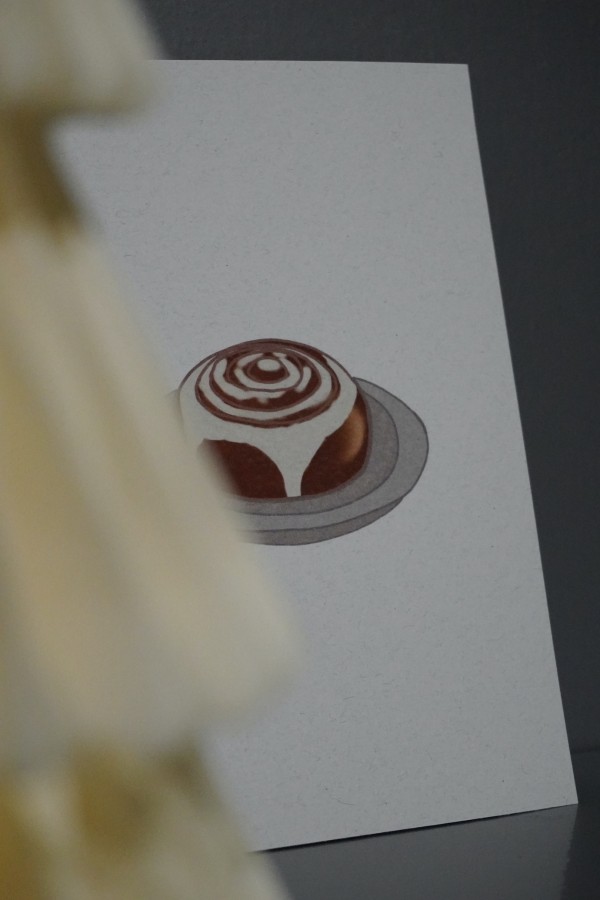 cinamoninė bandelė Atvirutė