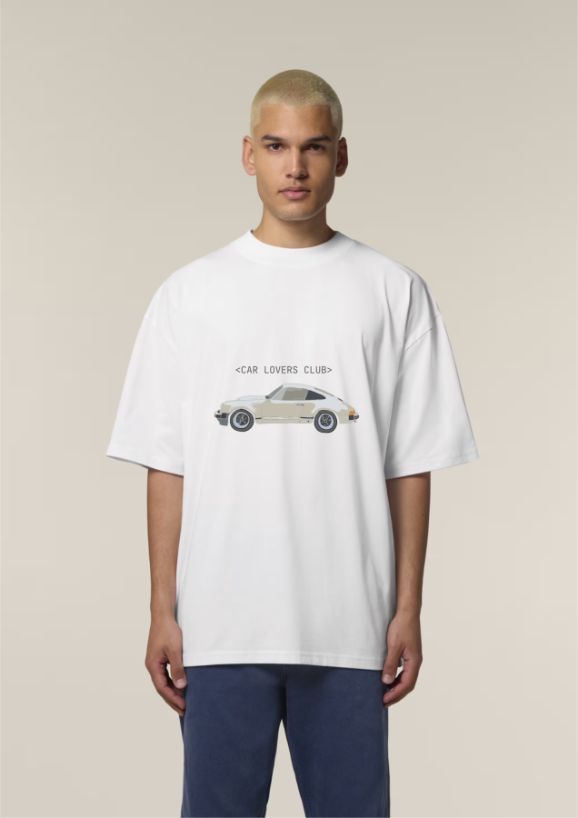 Marškinėliai Car lovers club 