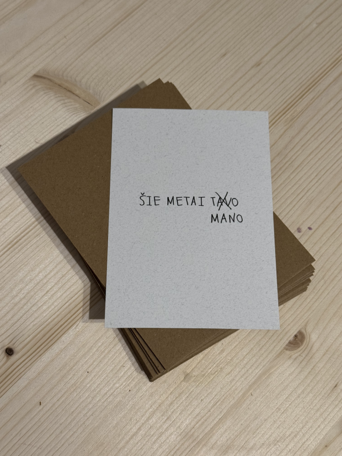Šie metai mano Atvirutė